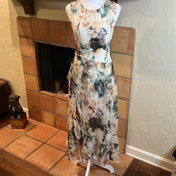 Peruvian Connection Garden Party Dress, size 10 - Picture 1 of 13